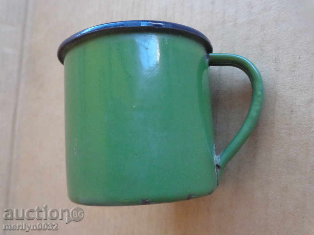 An old pot with enamel, enamelled vessel, Bulgaria - 6 An old pot with enamel, enamelled vessel, Bulgaria - 6