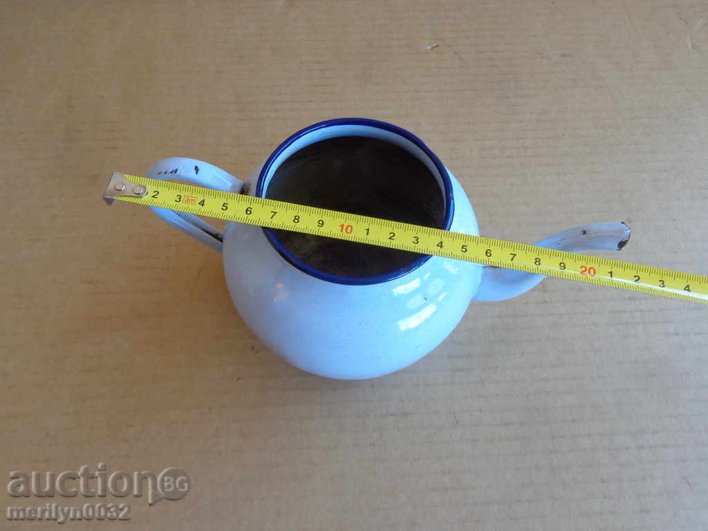 Enamelled pot, kettle, ketchup, kettle, wounded sod - 5 Enamelled pot, kettle, ketchup, kettle, wounded sod - 5