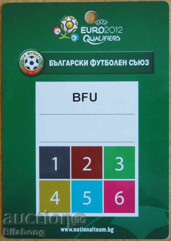 Abonament de fotbal pentru preliminariile Euro 2012