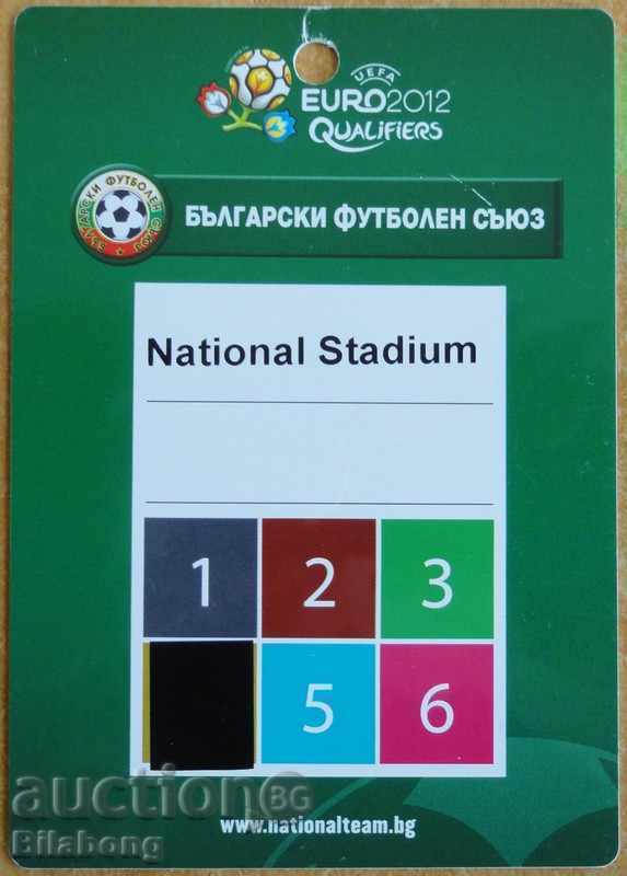 Abonament de fotbal pentru preliminariile Euro 2012