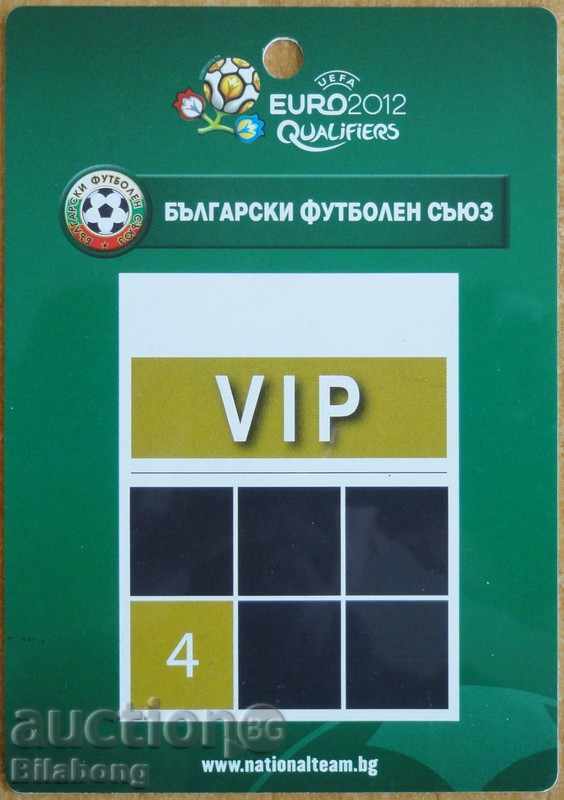 Euro 2012 Qualifiers Football Pass