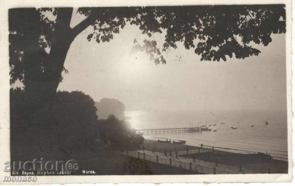 Old postcard - Varna, general view Old postcard - Varna, general view