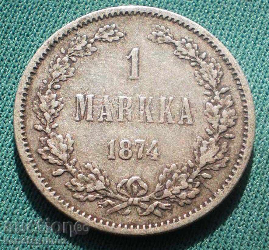 Ρωσία Alexander II 1 Μάρκα 1874 Πολύ σπάνια Φινλανδία με τιμή € 35.79 | 70.00 BGN