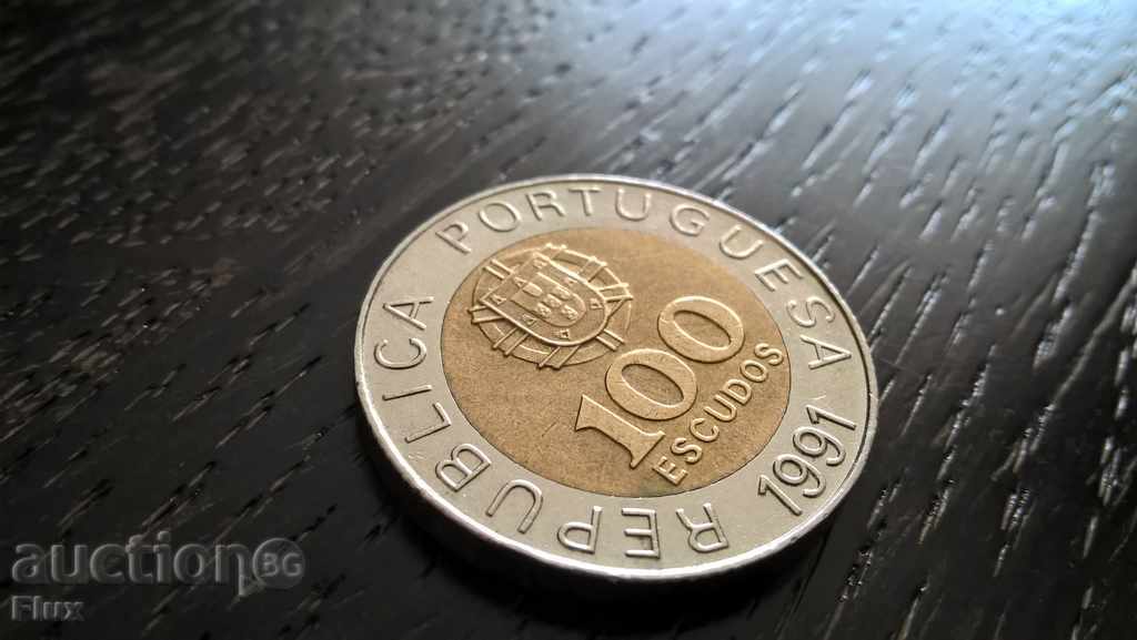 Monede - Portugalia - 100 escudo | 1991.
