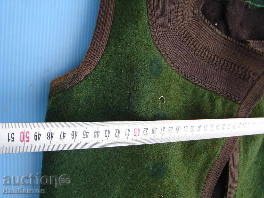 OLD VEST BRUSHED COSTUME - 5 OLD VEST BRUSHED COSTUME - 5