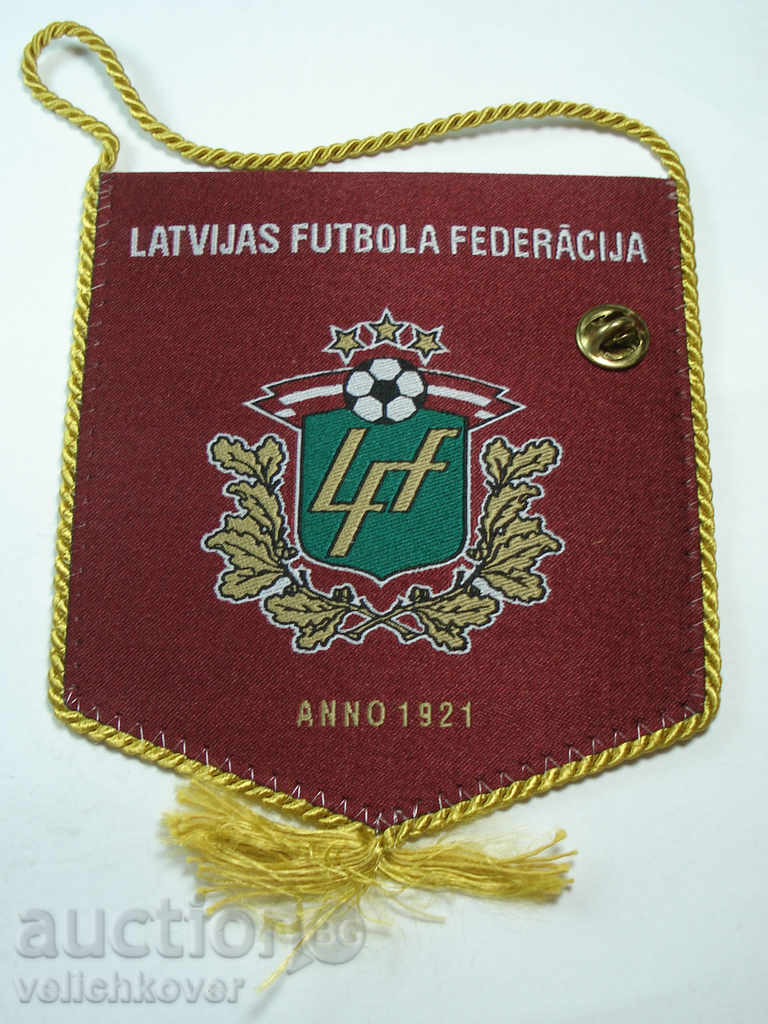 11631 Latvia flag and flag football union of Latvia with price 5.00 BGN | € 2.56 11631 Latvia flag and flag football union of Latvia with price 5.00 BGN | € 2.56