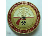 11663 Bulgaria semn Minerii X Congresul metalurgiști Energetici