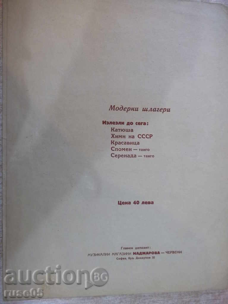 Delivery of Notes "Serenade - Tango - Pepo" - 4 p.