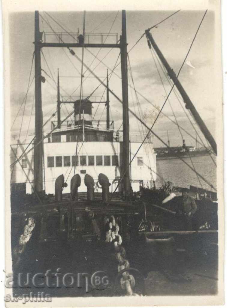 Fotografie veche - Transport maritim militar