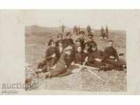 Old postcard-picture - Yambol, students of labor