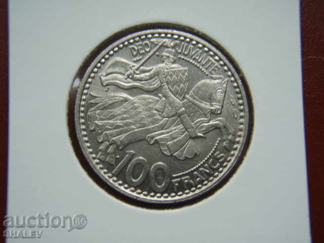 100 Francs 1950 Monaco (100 франка Монако) - Unc
