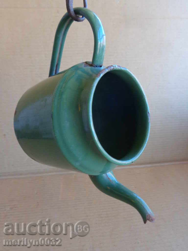 Enamelled pot, kettle, ketchup, kettle, wounded sod - 7