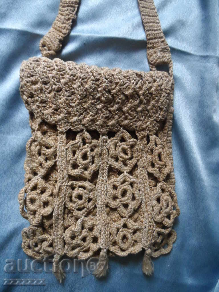 geanta de dama tricotata