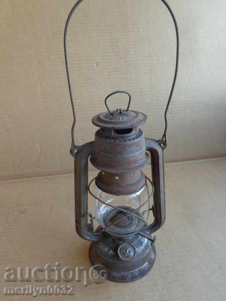 Old German lantern, lamp, spotlight lamp Old German lantern, lamp, spotlight lamp