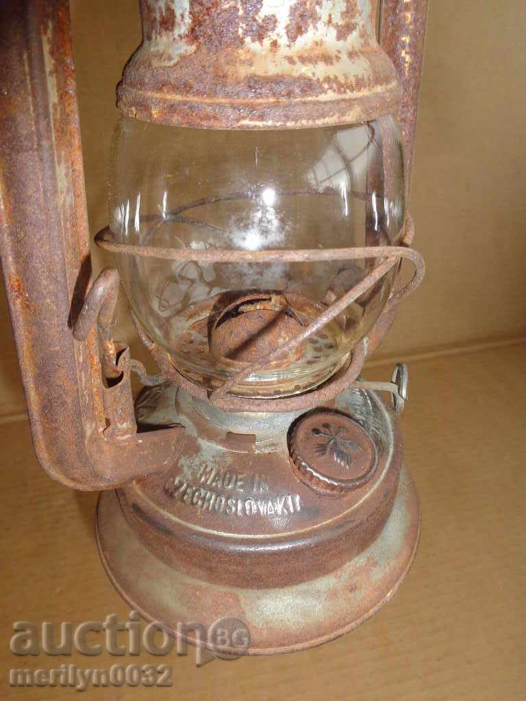 Old Czech Lantern, Lamp, Projector Lamp with price 55.00 BGN | € 28.12 Old Czech Lantern, Lamp, Projector Lamp with price 55.00 BGN | € 28.12