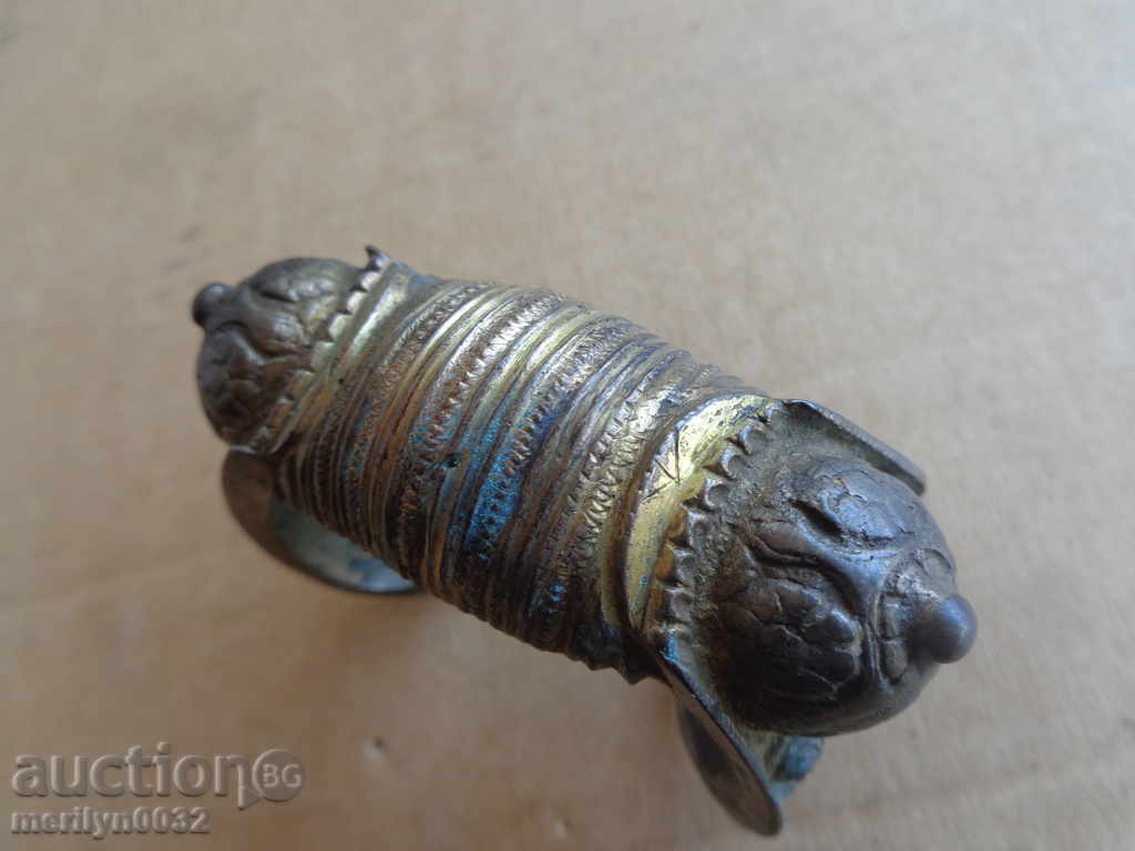 Auction Revivalist bracelet, slingshot ornament, jewelry, silver, gilding, Sachan Auction Revivalist bracelet, slingshot ornament, jewelry, silver, gilding, Sachan