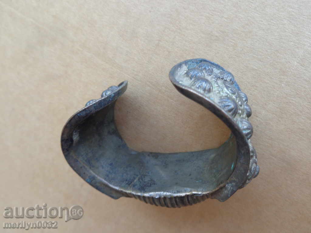 Renaissance bracelet, horn, jewelry, silver, gold-plated, cross - 6 Renaissance bracelet, horn, jewelry, silver, gold-plated, cross - 6