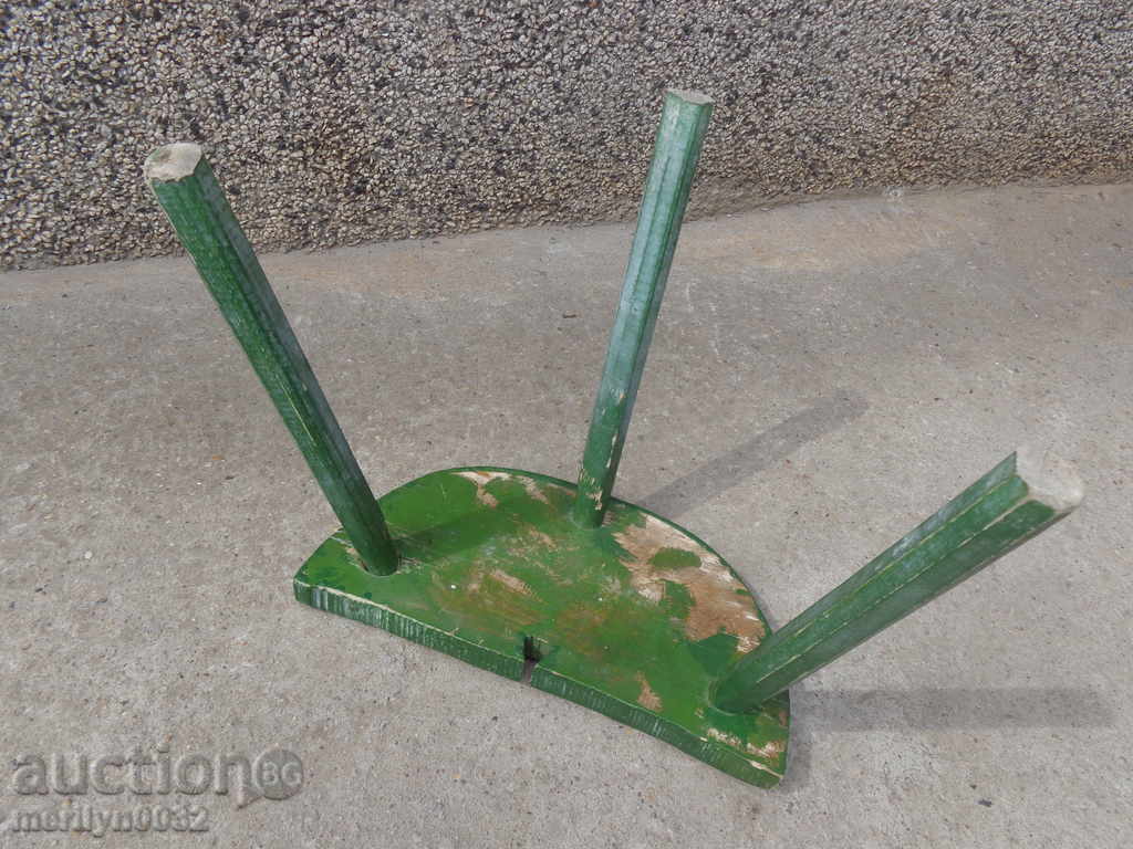 Παράδοση Παλιά σκαμνί, καρέκλα, ξύλινα πρωτόγονες