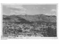 Антикварна пощенска картичка - Сливенъ, Изгледъ отъ града