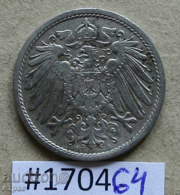 10 pfennig 1906 A-Germania cu preț € 0.77 | 1.51 BGN