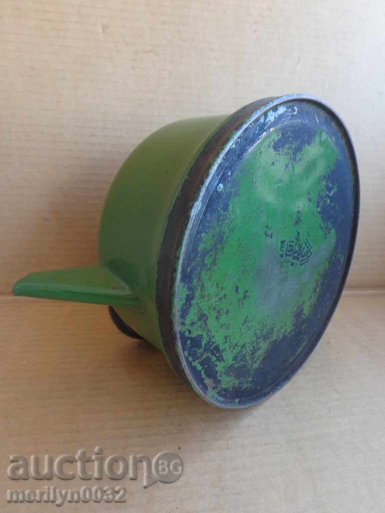 Емайлиран чайник от соца, съд с емайл, СССР - 5 Емайлиран чайник от соца, съд с емайл, СССР - 5