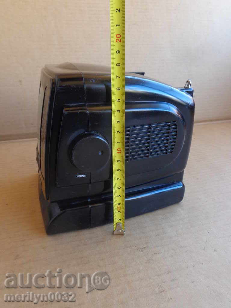 Auction  Old mini TV PRESIDENT TV