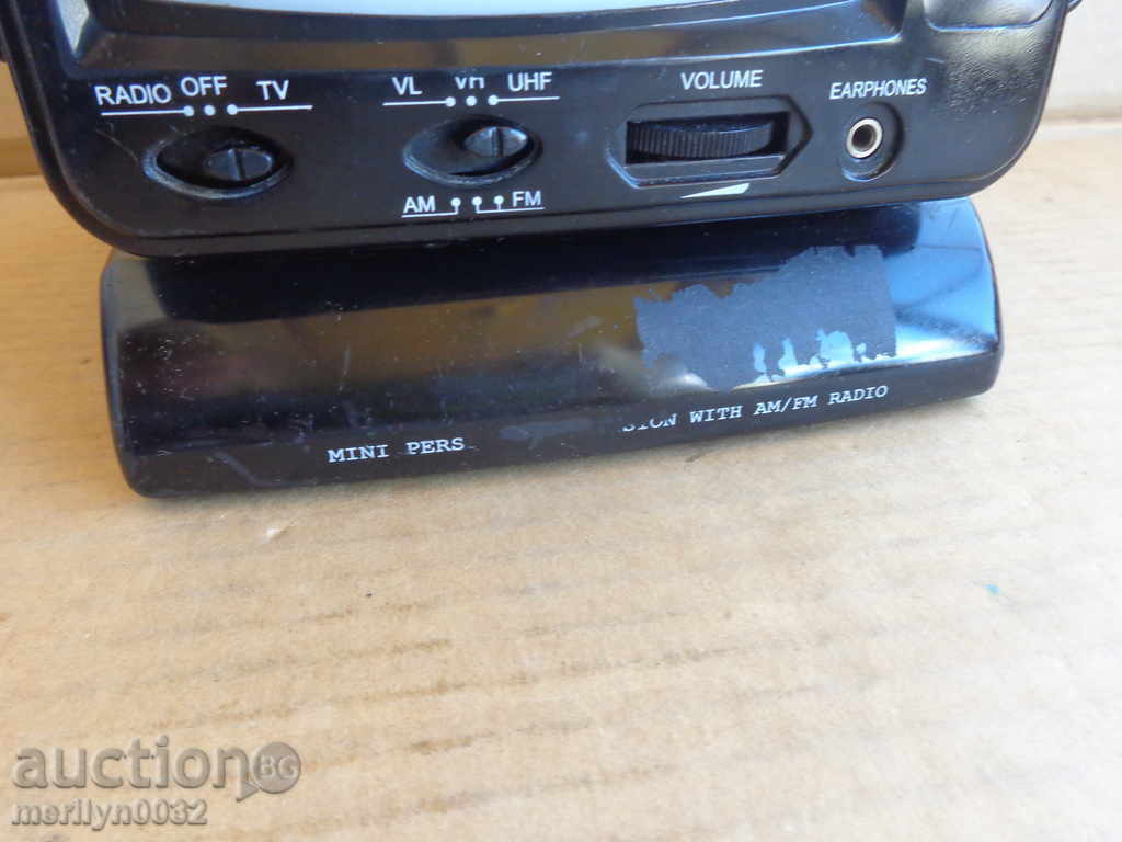 Delivery of Old mini TV PRESIDENT TV