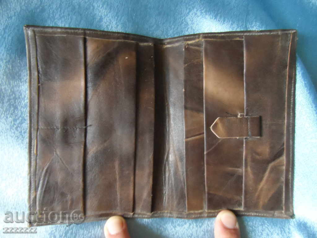 OLD LEATHER WALLET with price 20.00 BGN | € 10.23 OLD LEATHER WALLET with price 20.00 BGN | € 10.23