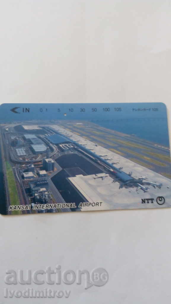 NTT Kansai International Airport Phonecard