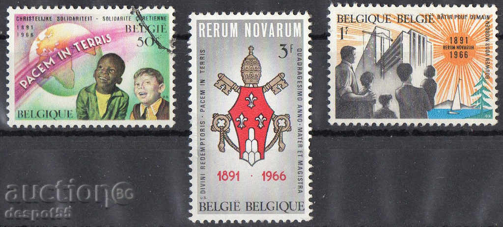 1966. Belgium. 75 years of the Rerum Novarum encyclical.