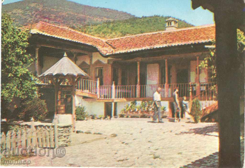 Old postcard - Sliven, house museum - the shed