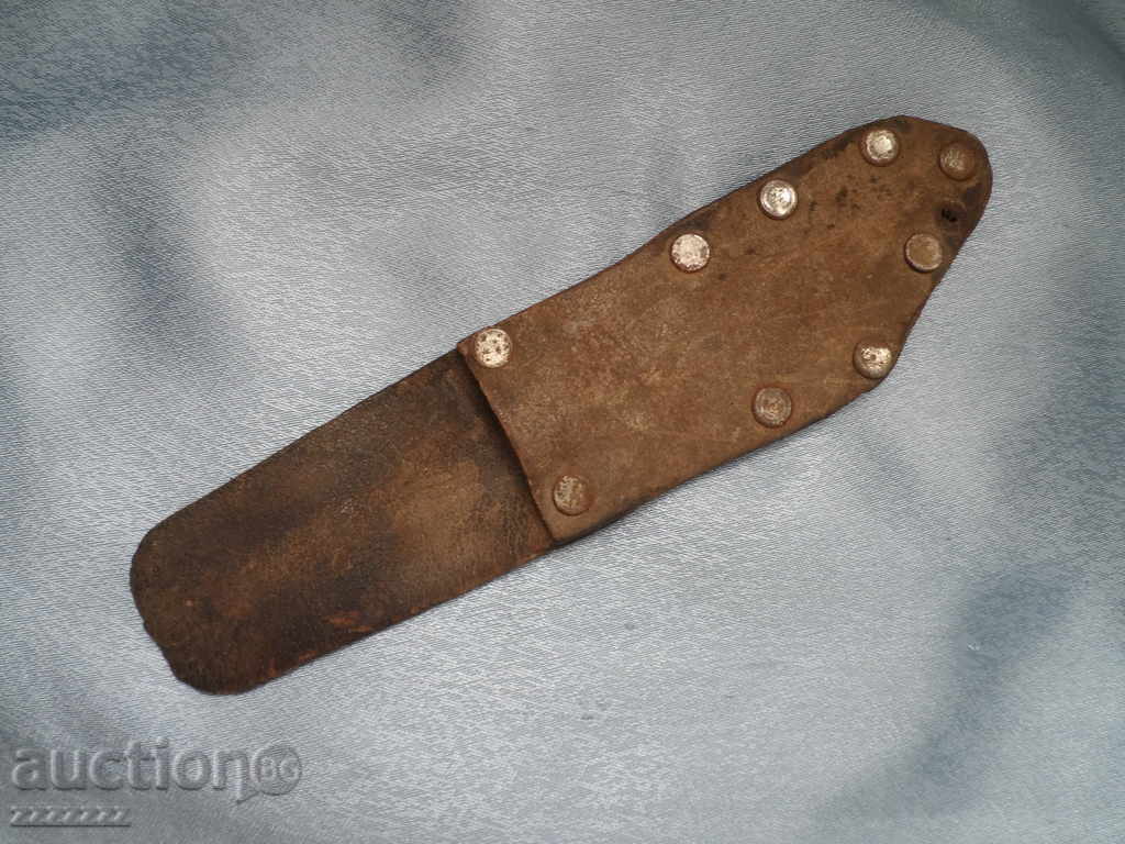 old leather cane - 5