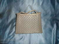 retro woven bag