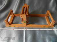 old wooden loom from SOCA