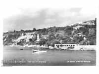 Old postcard - Balchik, view from the sea