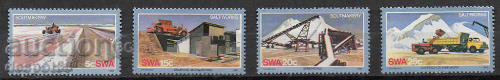 1981. Югозападна Африка. Солна индустрия.
