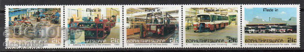 1990. Boputsvana. Industry. Strip.