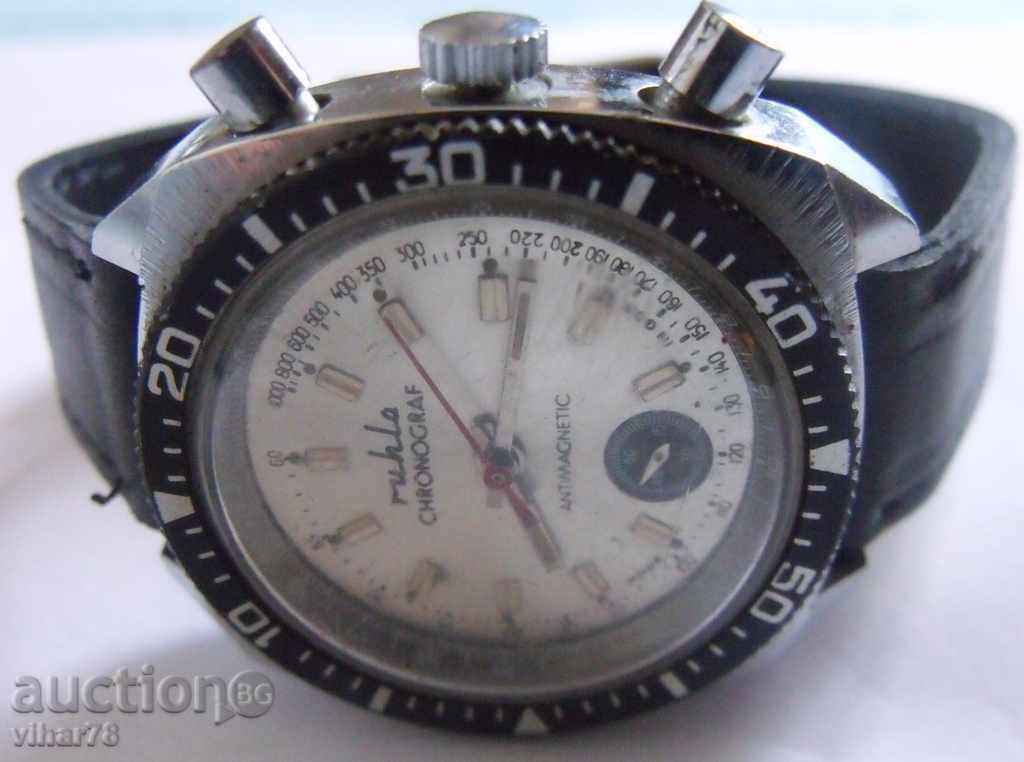 Auction  RED MODEL-RUHLA-RUHLA-CHRONOGRAPH