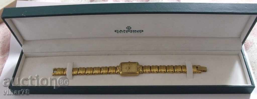 ΓΥΝΑΙΚΕΣ-CANDINO-BOX με την χρυσή τυποποιημένο-do-AS NEW-QUARTZ