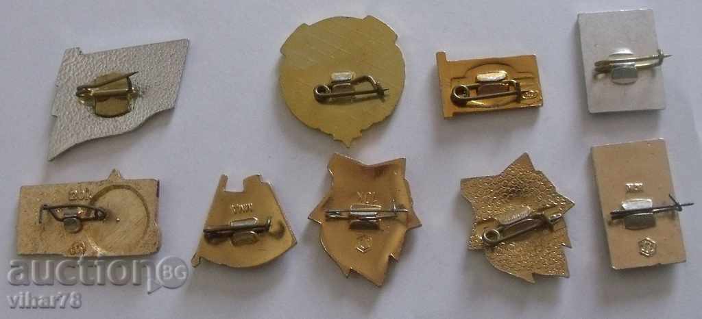 Auction Lot. Collection badges Auction Lot. Collection badges