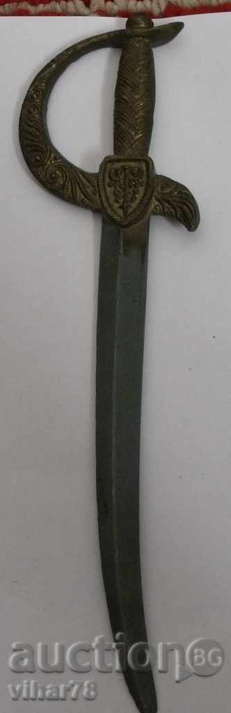 Auction an old-fashioned blade for letters Auction an old-fashioned blade for letters