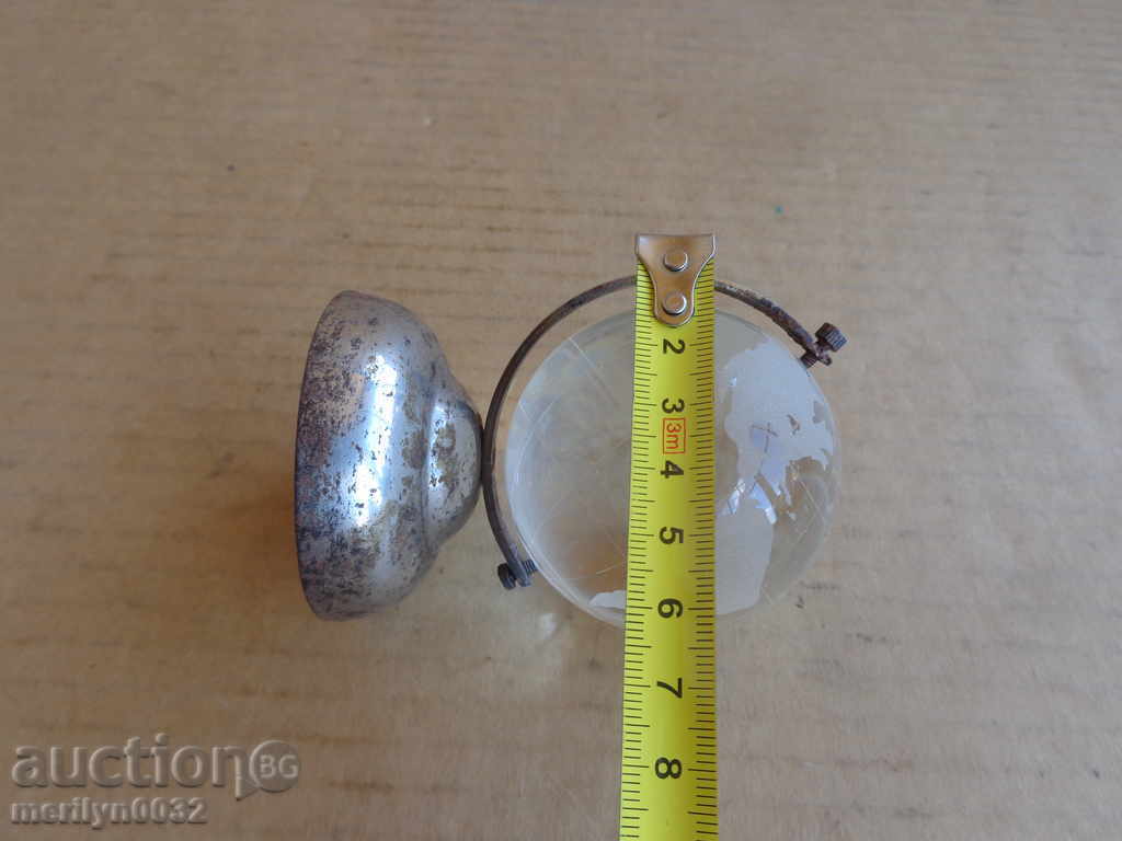 Auction Old globe of glass globe Auction Old globe of glass globe