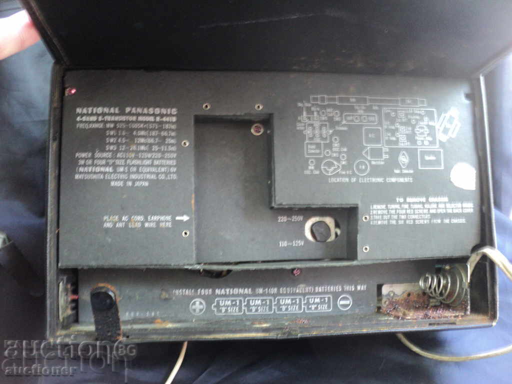 Delivery of SELL RADIO NATIONAL PANASONIC-1960year.RRRRRRRR