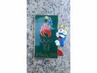 Jocurile Olimpice 1996 Pin Atlanta smalț