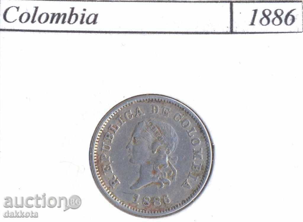 Colombia 5 seasons 1886 with price 20.00 BGN | € 10.23 Colombia 5 seasons 1886 with price 20.00 BGN | € 10.23