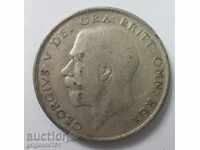 1/2 Crown Argint 1921 - Marea Britanie - monedă din argint 1