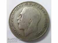 1/2 Краун сребро 1921 - Великобритания - сребърна монета 2