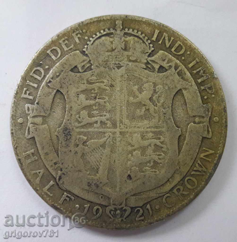 1/2 Crown Argint 1921 - Marea Britanie - monedă din argint 6 cu preț € 10.23 | 20.01 BGN 1/2 Crown Argint 1921 - Marea Britanie - monedă din argint 6 cu preț € 10.23 | 20.01 BGN