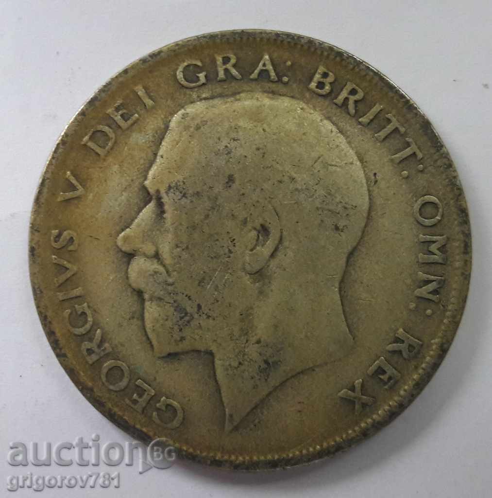 1/2 Crown Argint 1921 - Marea Britanie - monedă din argint 6