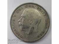 1/2 Crown 1921 de argint - Marea Britanie - monedă din argint 8